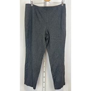 J. Jill Charcoal Gray Pull-On Knit Pants